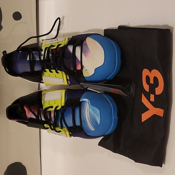 Y3 kanja sneaker sz medium fit us 8 to 8.5 - Picture 3 of 15